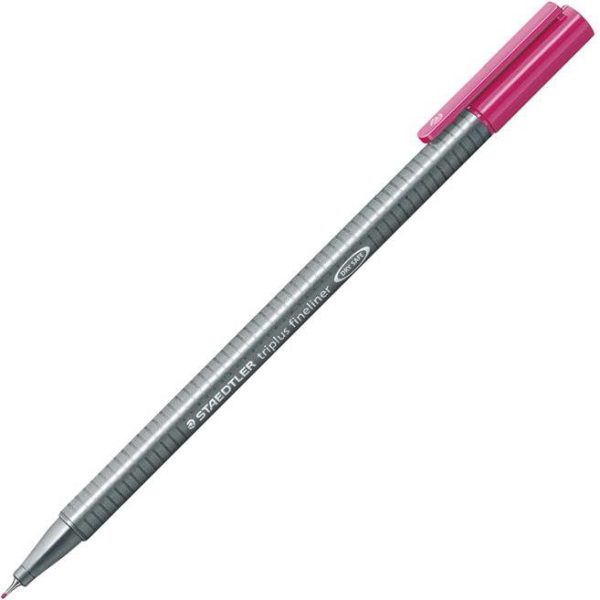 Flomaster fineliner 0,3mm Triplus Staedtler 334 rozi