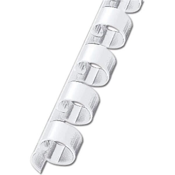 Spirala plastična fi-22mm pk50 Fornax bijela 23792, 000001137