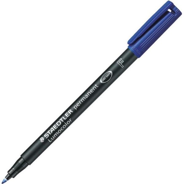 Marker Staedtler trajni Lumocolor 318-3 plavi, 000009851