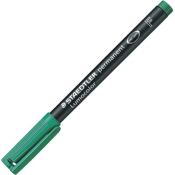 Marker Staedtler trajni Lumocolor 318-5 zeleni, 000035957