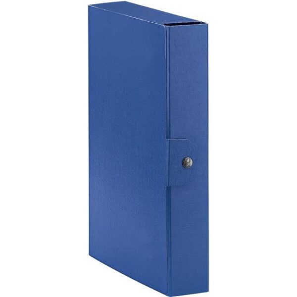 Mapa s gumbom hrbat- 60mm A4 Eurobox Esselte C2605/390326050 plava, 000013451