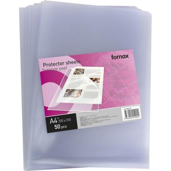 Fascikl "L" 80my pp A4 mat pk50 Fornax FOR1773 prozirni, 000024788