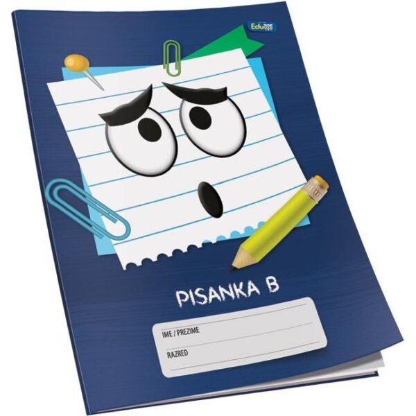Obrazac školski pisanka "B" za 1razred Educa, 000000481