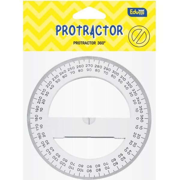 Kutomjer 360° pvc 10cm Educa blister, 000009824