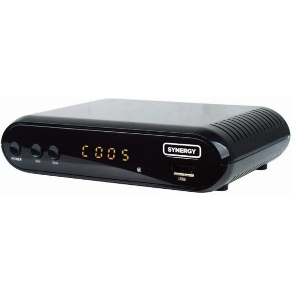 Synergy DVB-T T2 prijemnik T-202 HEVC265 LAN crni - Slika 2