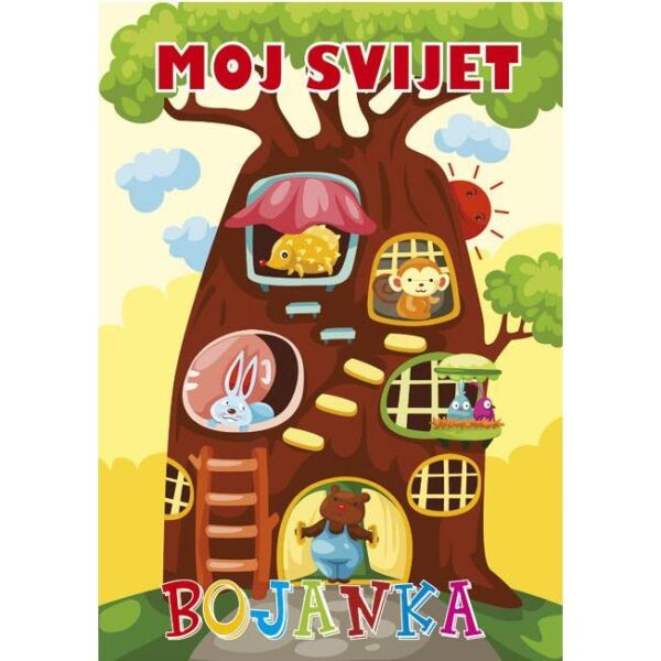 Bojanka A4 8 listova "Moj svijet" Grafotisak, 000010765