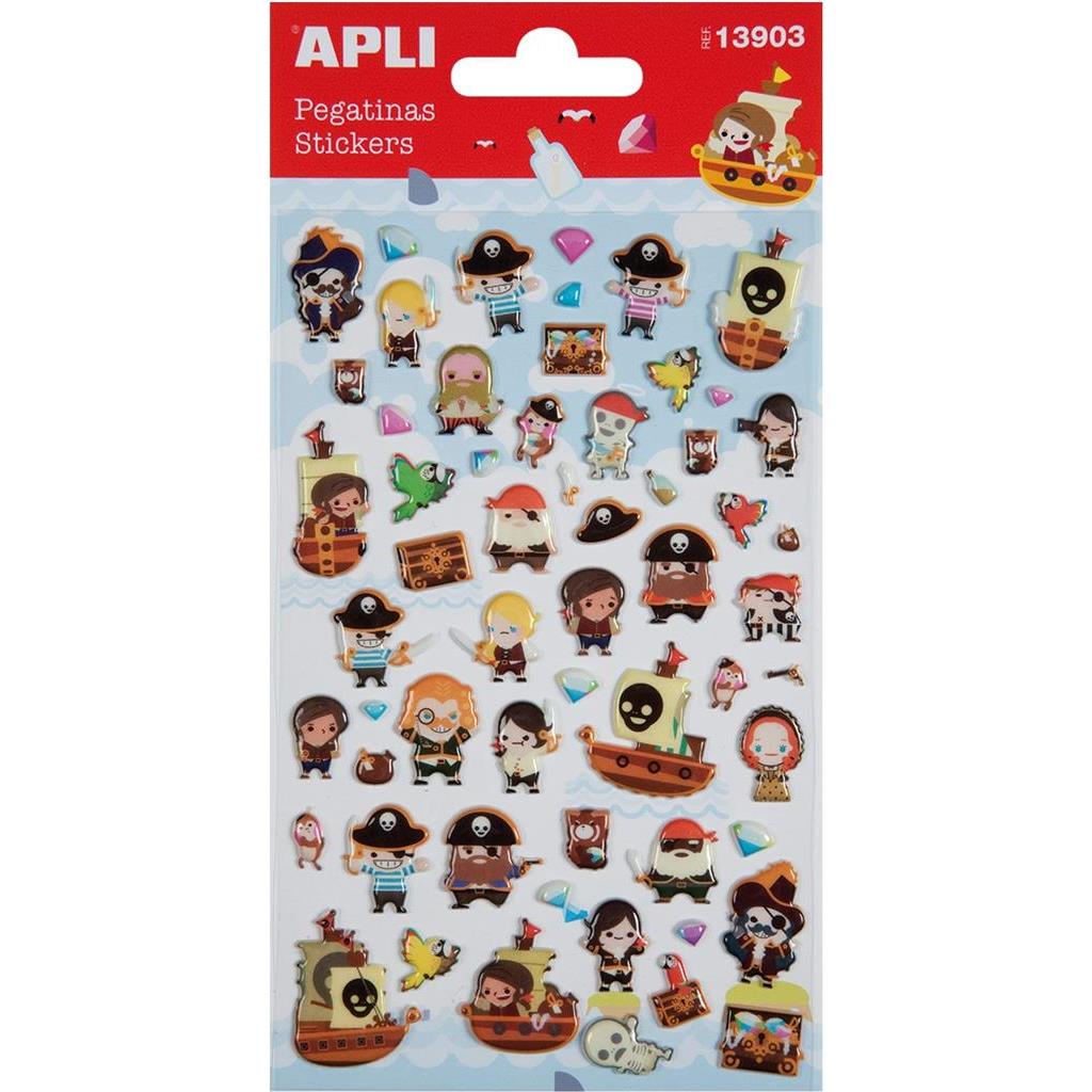 NALJEPNICE STIKERS APLI GUSARI 1L, 13903