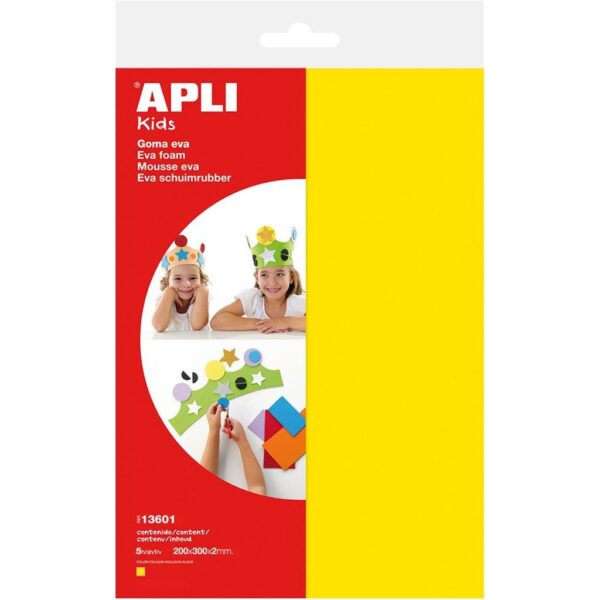 PJENASTI PAPIR APLI 200x300 5L ŽUTI, 13601 EOL