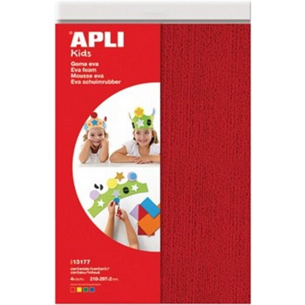 PJENASTI PAPIR APLI 4 BOJE A4 4L, 13177