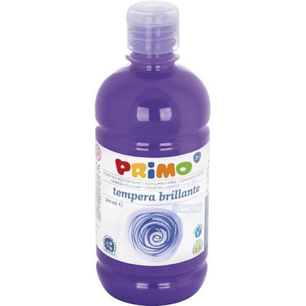 Boja tempera 0,5 litre Primo base CMP.202BR500400 ljubičasta