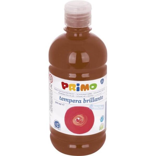 Boja tempera 0,5 litre Primo base CMP.202BR500730 svijetlo smeđa