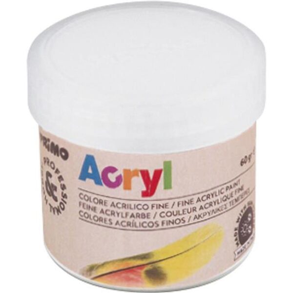 Boja tempera akrilna 60g CMP.403TA50910 srebrna!!