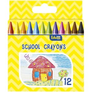 Boje voštane 12boja Color Educa blister, 000006816