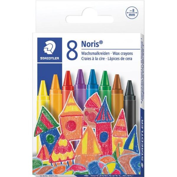 Boje voštane 8boja Noris club Staedtler 220NC8, 000024072