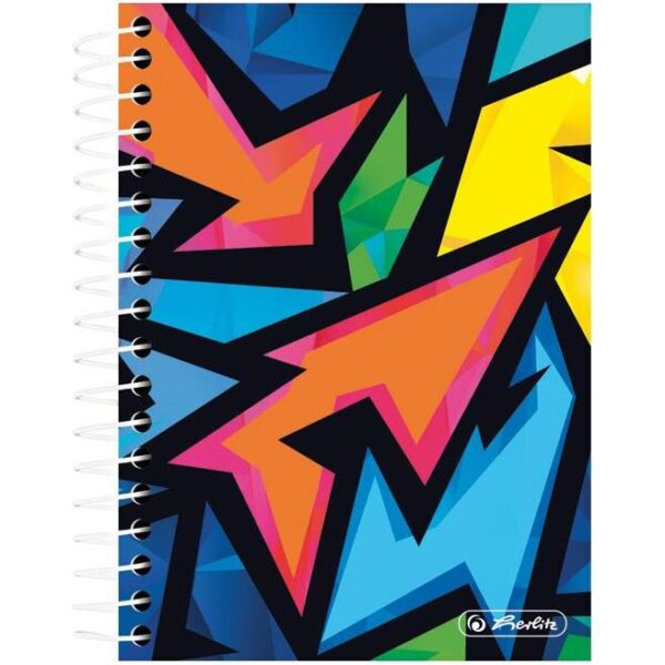 Blok kolegij 100x140mm karo 200L Neon Art Herlitz 50027927
