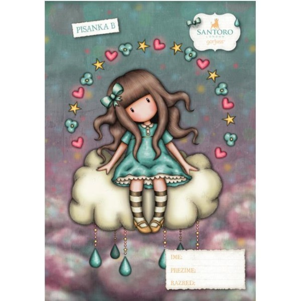 Obrazac školski pisanka "B" za 1razred Gorjuss Mar-Mar, 000026202