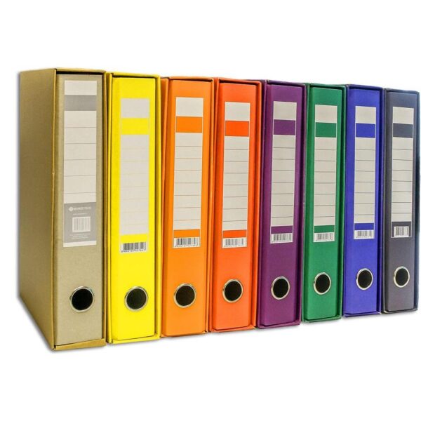 REGISTRATOR EURO A4 USKI CRVENI, R60