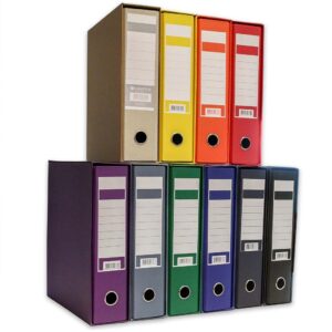 REGISTRATOR EURO A4 ŠIROKI SIVI, R80
