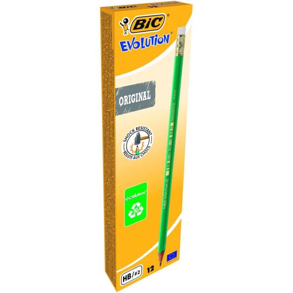 OLOVKA GRAFITNA BIC SA GUMICOM ECO EVOLUTION 655HB, 880332