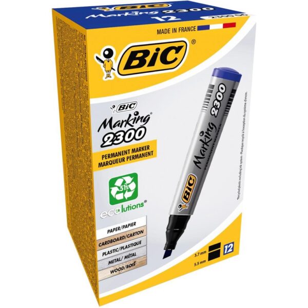 MARKER BIC ECO 2300 PLAVI, 8209253