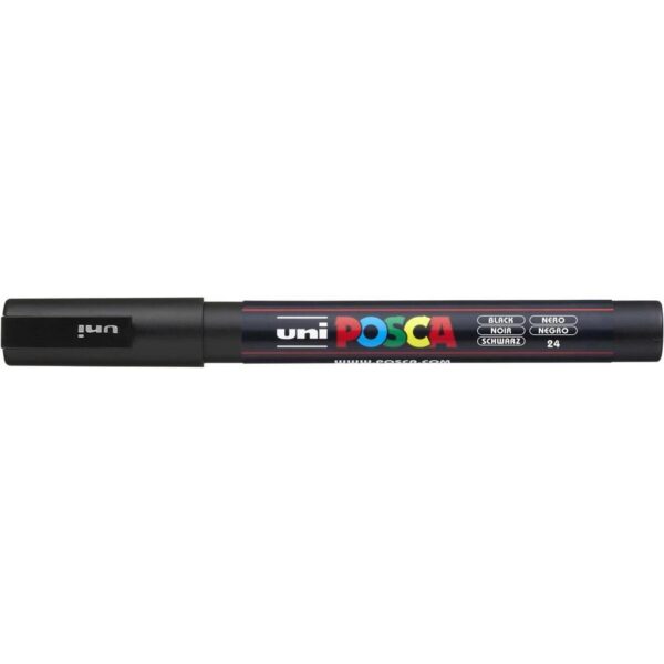 MARKER UNI PC-3M POSCA CRNI, 263673000