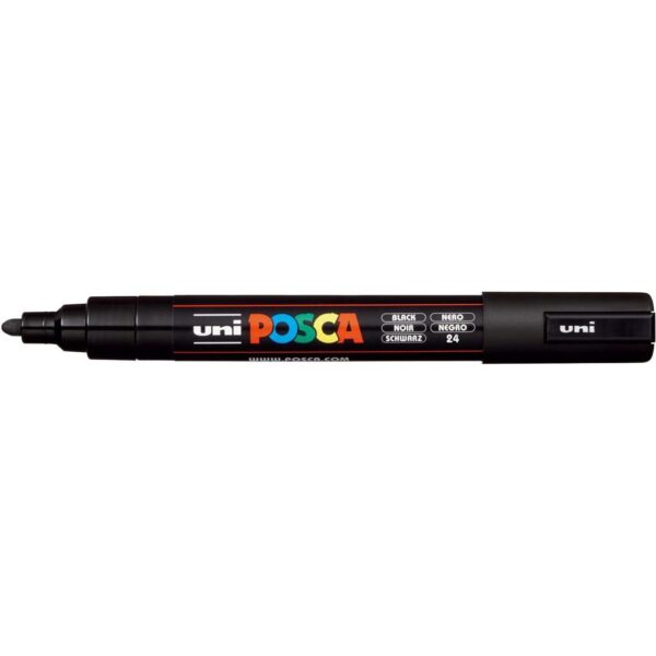 MARKER UNI PC-5M POSCA CRNI, 264309000