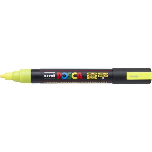 MARKER UNI PC-5M POSCA FLUO ŽUTI, 264556000