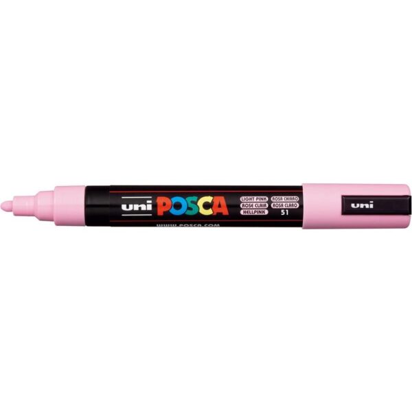 MARKER UNI PC-5M POSCA SVIJETLO ROZA, 264374000
