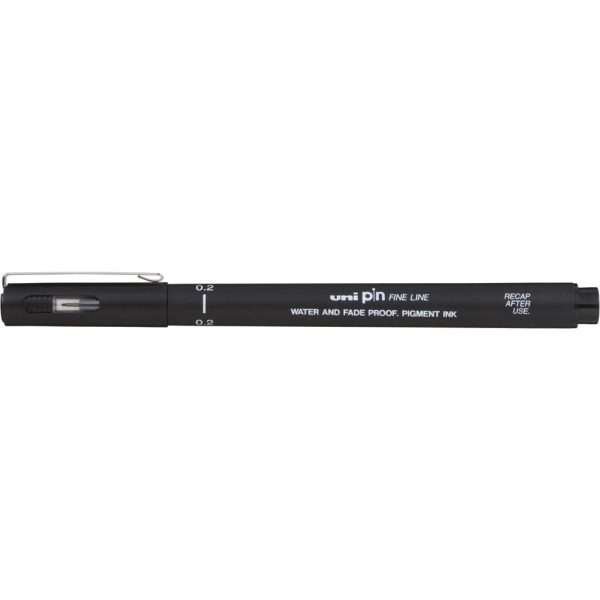 MARKER UNI PIN02-200 CRNI, 288985000