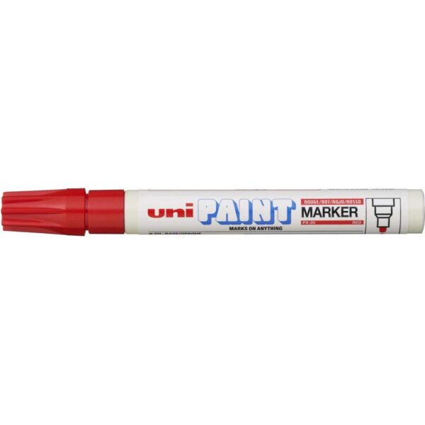 MARKER UNI PX-20 CRVENI, 545582000