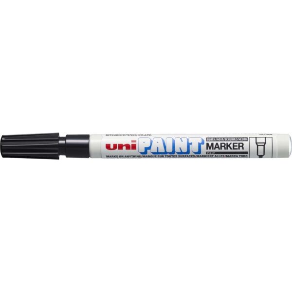 MARKER UNI PX-21 CRNI, 558726000