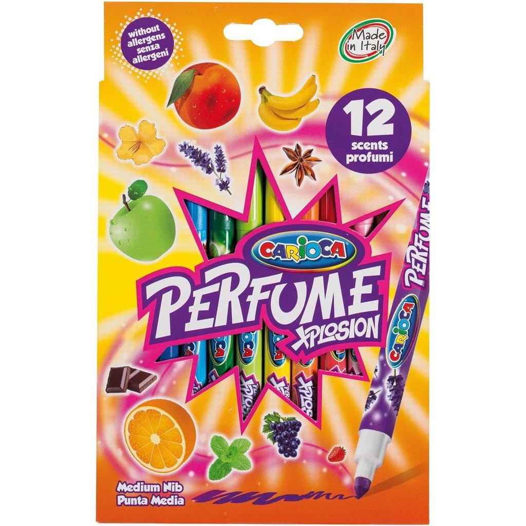 Flomasteri 1/12 CARIOCA PERFUME EXPLOSION mirisni perivi 37170