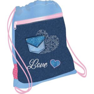 VREĆICA ZA PAPUČE BELMIL SPORTY JEANS LOVE #336-91/12