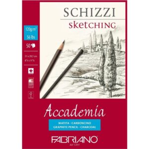 BLOK FABRIANO ACCADEMIA A3 120G 50L SPIRALNI 44122942