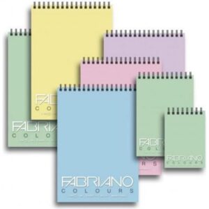 BLOK FABRIANO COLOURS A4 80G 100L PRAZAN ROSA 42129702
