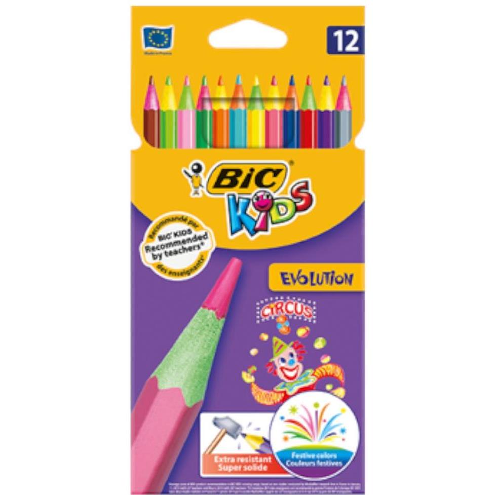 BOJICE BIC KIDS EVOLUTION CIRCUS 12 BOJA PK12 8957893