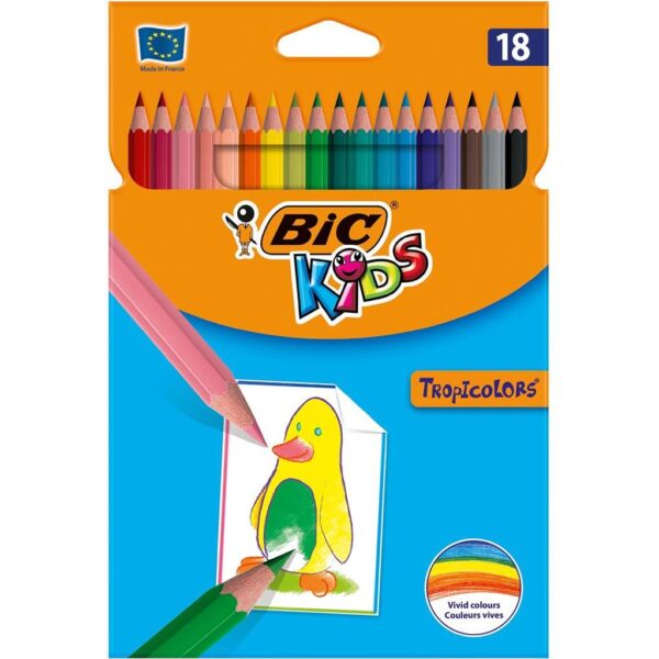 BOJICE BIC KIDS TROPICOLORS 18 BOJA PK18 9375172