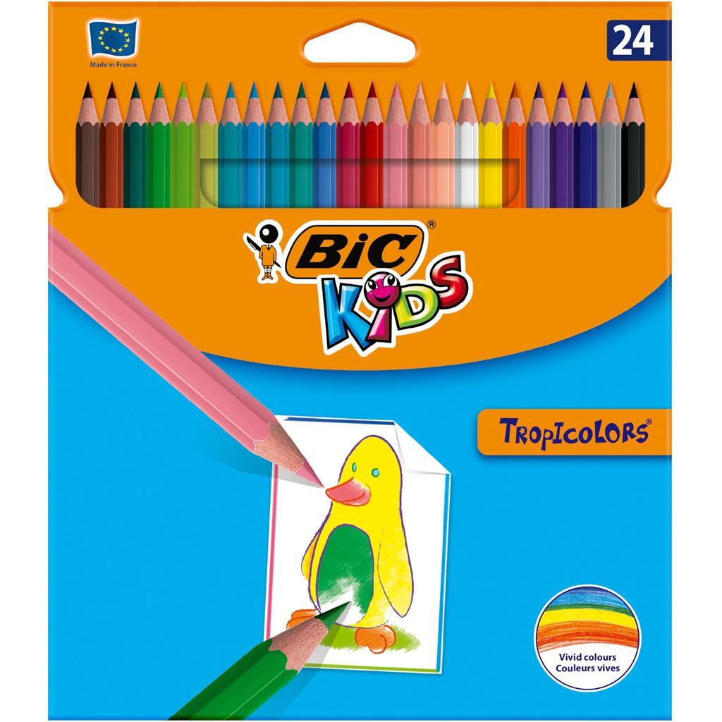 BOJICE BIC KIDS TROPICOLORS 24 BOJE PK24 9375182