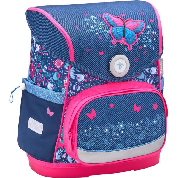 TORBA ŠKOLSKA BELMIL COMPACT BUTTERFLY JEANS 405-41/2/20 - Slika 2