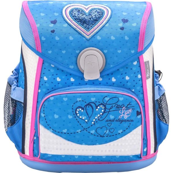 TORBA ŠKOLSKA BELMIL COOL BAG JEANS HEART 405-42/2/20