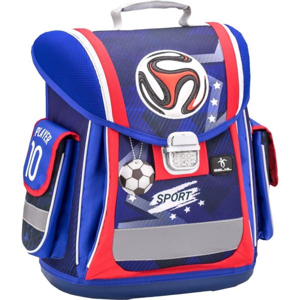 TORBA ŠKOLSKA BELMIL SPORTY RED BLUE FOOTBALL 404-5/11/20