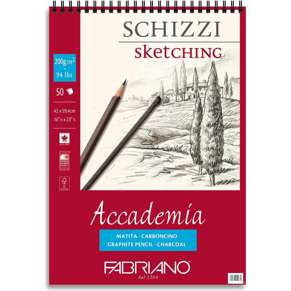BLOK FABRIANO ACCADEMIA A2 120G 50L 41124259