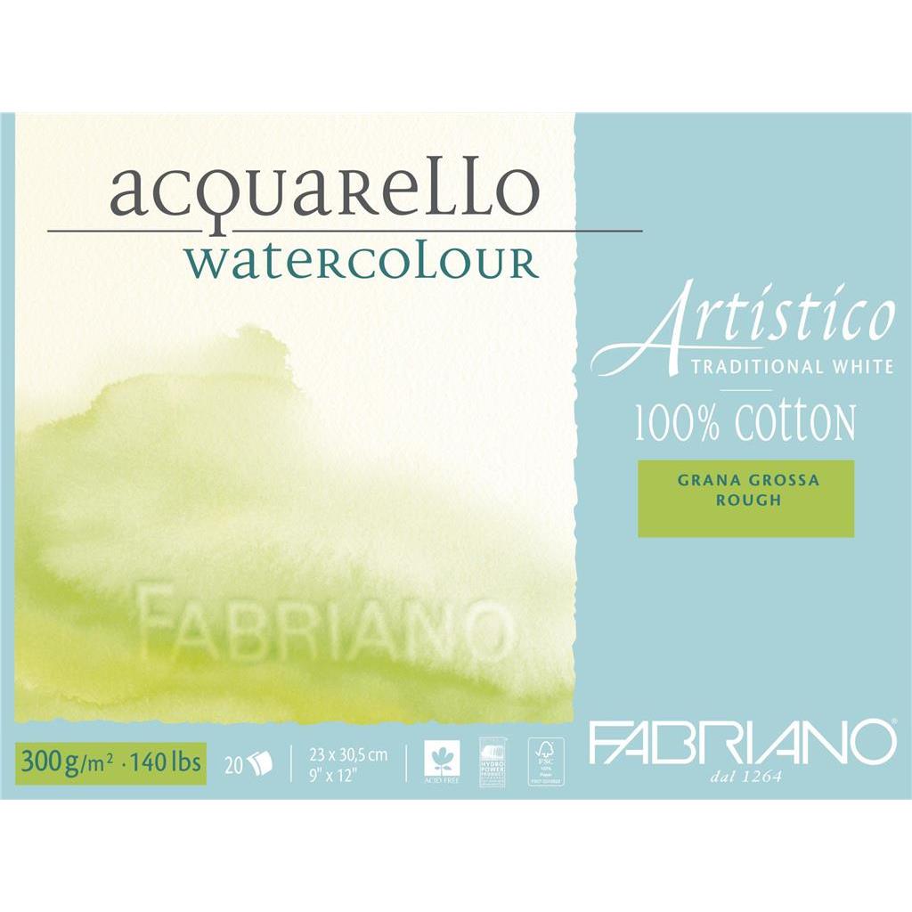 BLOK FABRIANO ARTISTICO GG 23x30,5 300G 20L 30022330