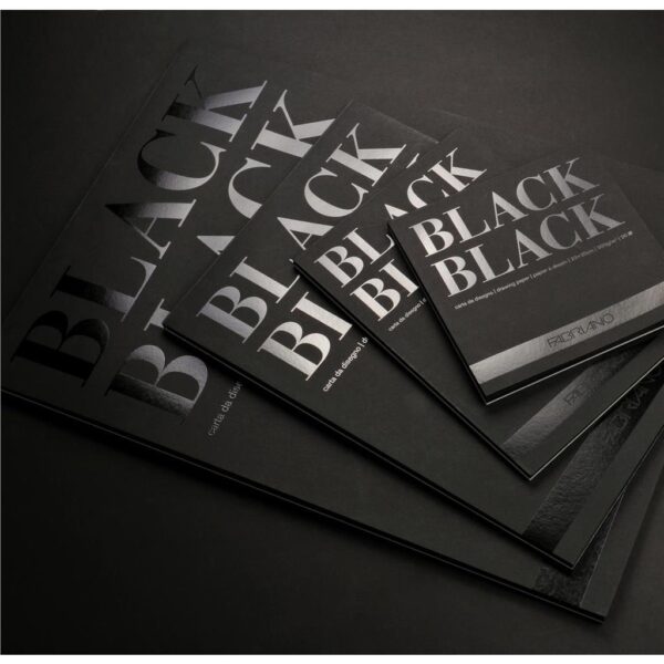 BLOK FABRIANO BLACK BLACK 24X32 300G 19100391