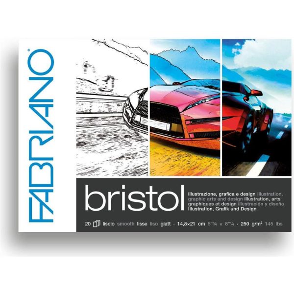BLOK FABRIANO BRISTOL A5 20L 250GR 19100503