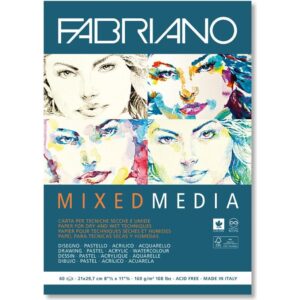 BLOK FABRIANO MIXED MEDIA 29,7X42 250G 19100382