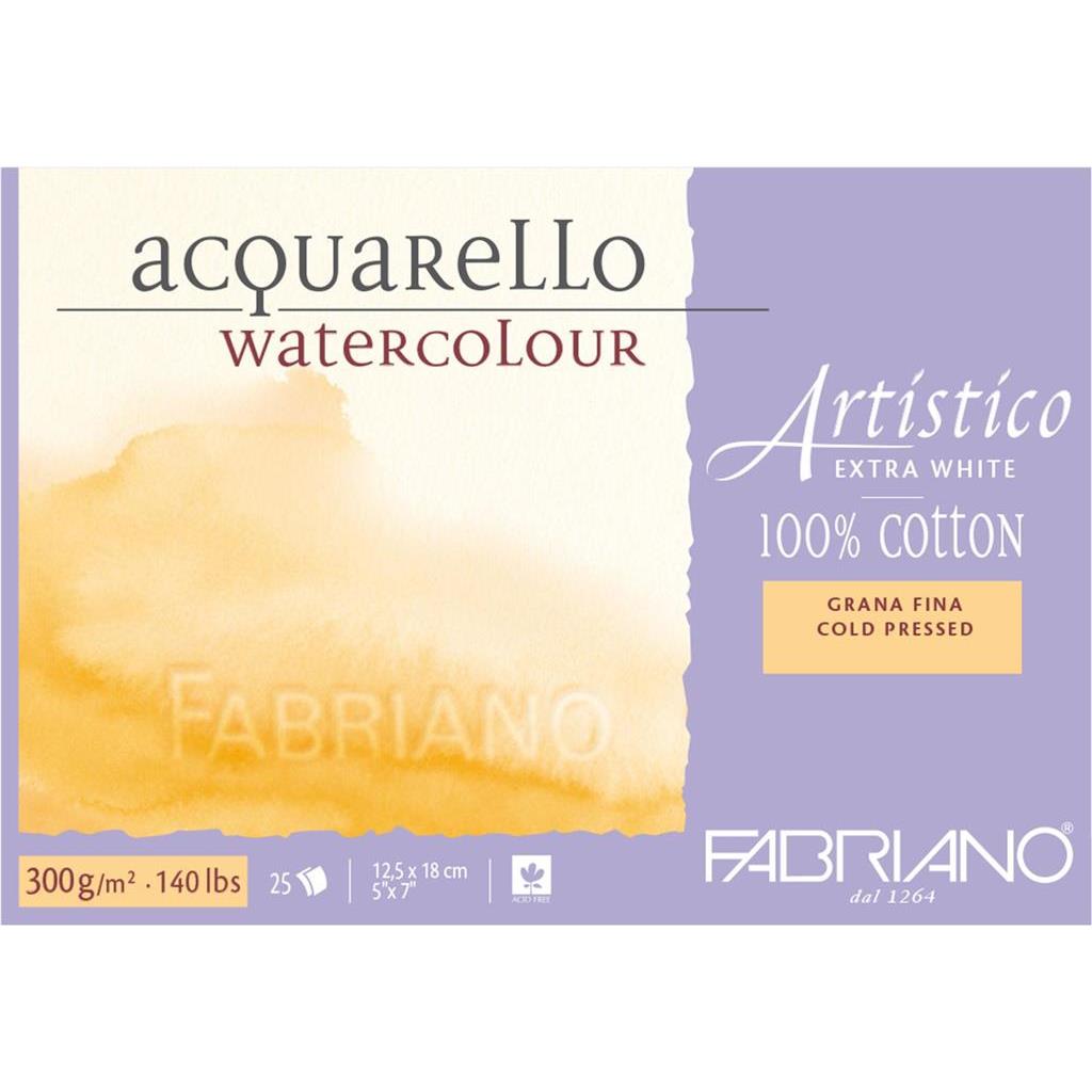 BLOK FABRIANO PER ARTISTI GF 125X18 300G 20L 04001318