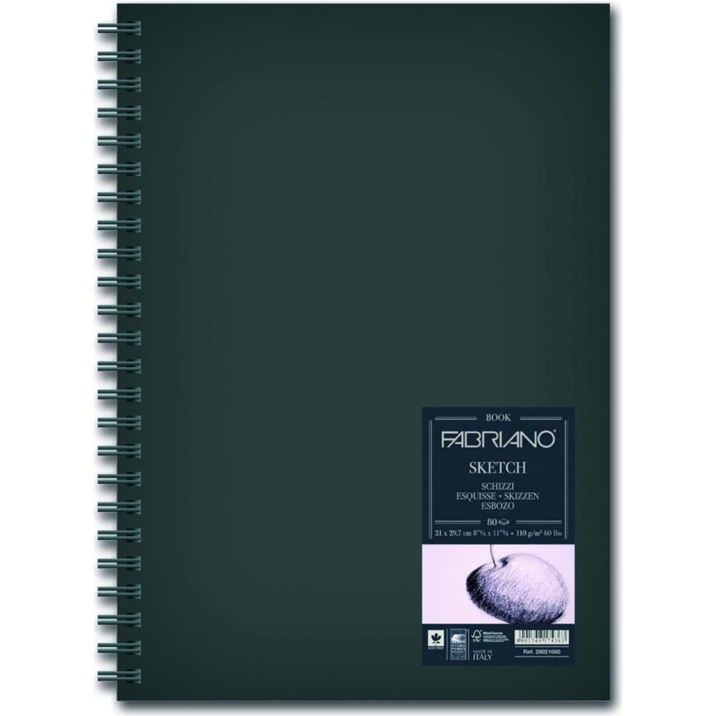 BLOK FABRIANO SKETCHBOOK CUCITO RITRATTO A5 110G 80L 19100001