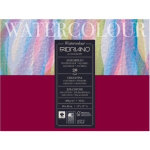BLOK FABRIANO WATERCOLOR GF 30x40 200G 20L 72613040