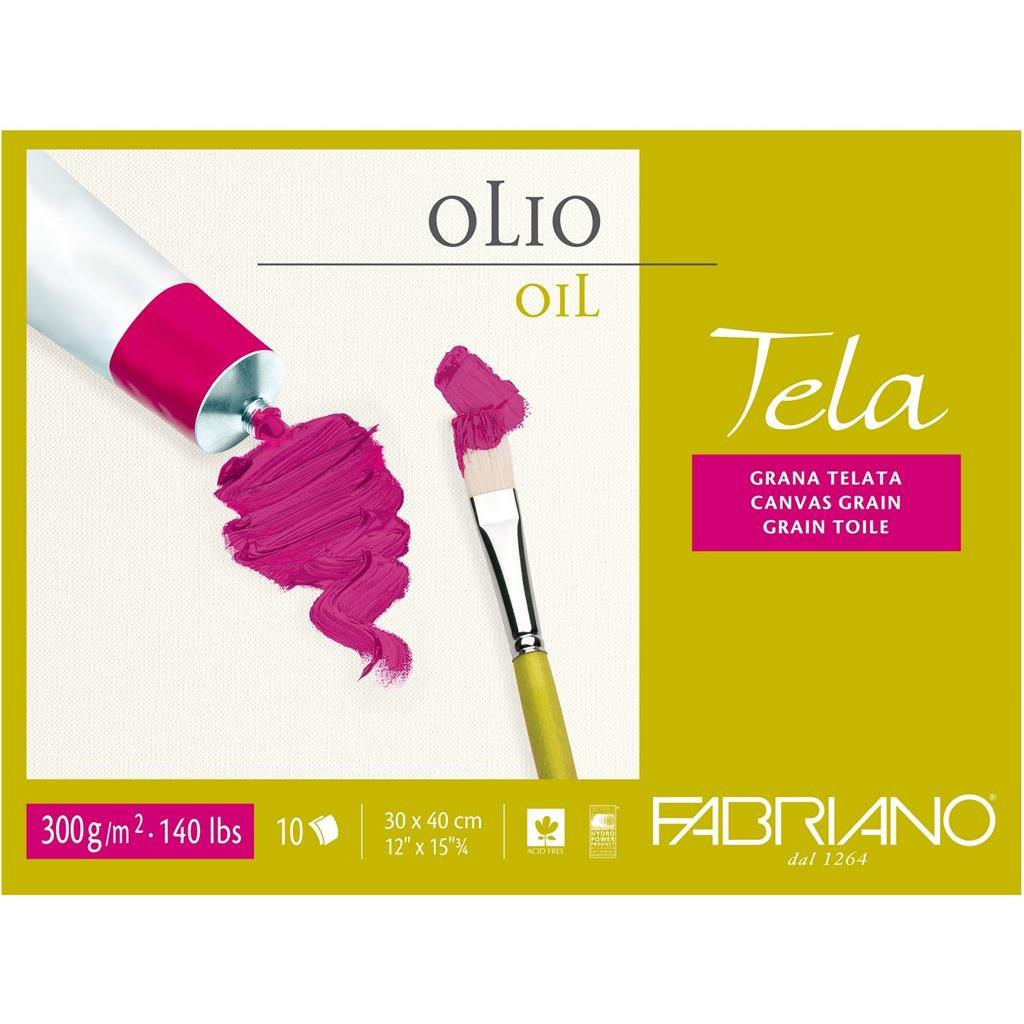 BLOK FABRIANO TELA 36x48 300G 10L 68003648